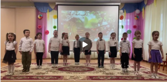 Флешмоб военной песни.