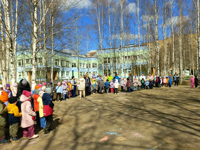 Тренировка по пожарной безопасности.